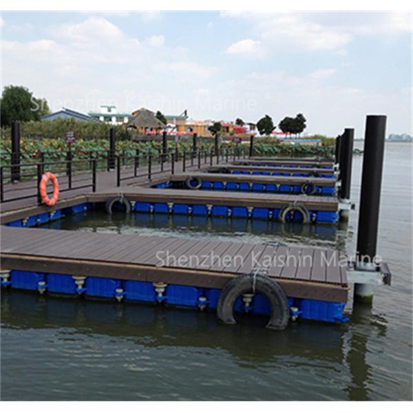 Lightweight Colorful HDPE Plastic EPS Foam Floating Cube Dock Floating Jet Ski Dock Pontoon