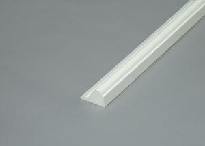 China Uv-Proof 10ft PVC Foam Sheet , Base Cap White Vinyl PVC Mouldings For Home on sale
