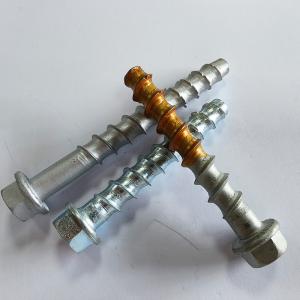 China Cement self-cutting thread anchors Hexagon flange self-cutting screws Concrete self-tapping screws anchors on sale