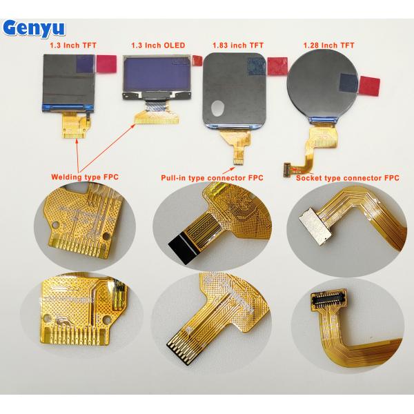 1.3 Inch SPI MCU RGB Color TFT LCD Display ILI9341 ST7789 ST7735 High Luminance 180/200/250/300/350/500/1000 Cd/m 2