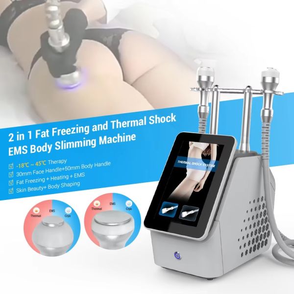 Cryotherapy Slimming Machine Body Fat Freezing Skin Tightening Thermal Shock Beauty Device