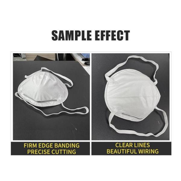 KF94 Cup Shape Mouth Cover Machine 14kW Elastic Earloop Mask Machine