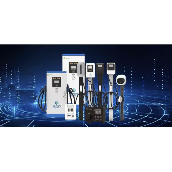 Integrated Dual-Gun DC EV Fast Charger with AC380V Input OCPP1.6J and 10.1-inch Touch Screen