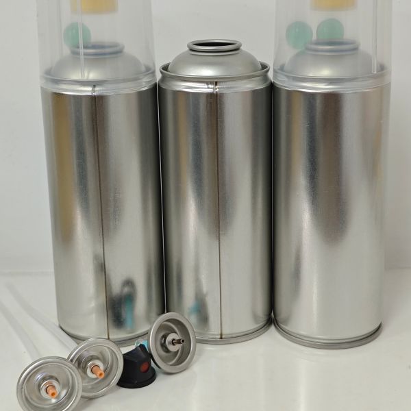 Custom Size Tinplate Aerosol Can For Chemical Product Empty Aerosol Can