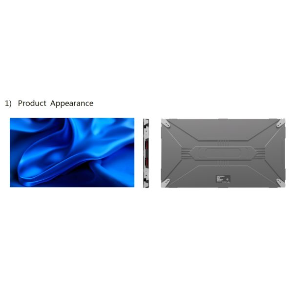 Common Cathode COB Wall Mounted Indoor P 1.5 LED Video Wall Display Screen