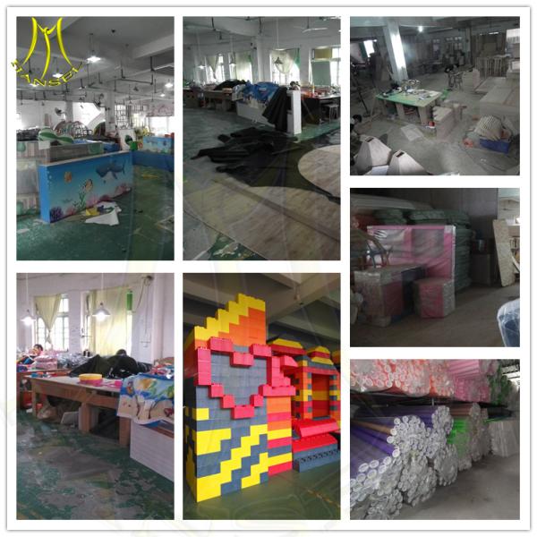 Hansel amusement rides manufacturer baby electric soft play carousel