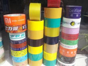 China Brand Logo Advertising Color Based BOPP Printed Packing Tape on sale
