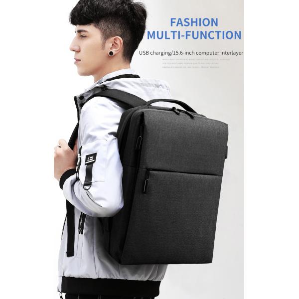 Factory high quality new men's backpack custom logo large capacity waterproof anti theft business Laptop Backpack