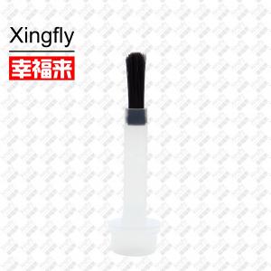 China Black Fingernail Polish Brushes For Nail Polish PE Plastic Nylon Material on sale