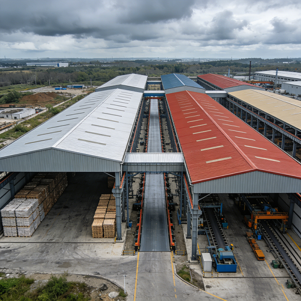 Customizable Dimensions High-Strength Steel Frame Warehouse with Corrosion Resistant Coating