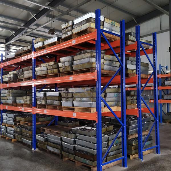 Customized Metal Warehouse Racking Simple Structures Heavy Duty Industrial Racking