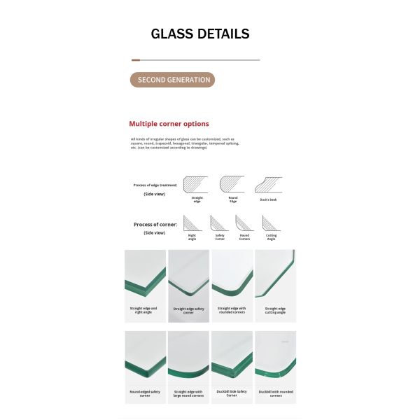 Custom 8‑10mm Tempered Colored Glass for Tabletop, Bronze & Multiple Colors Optional