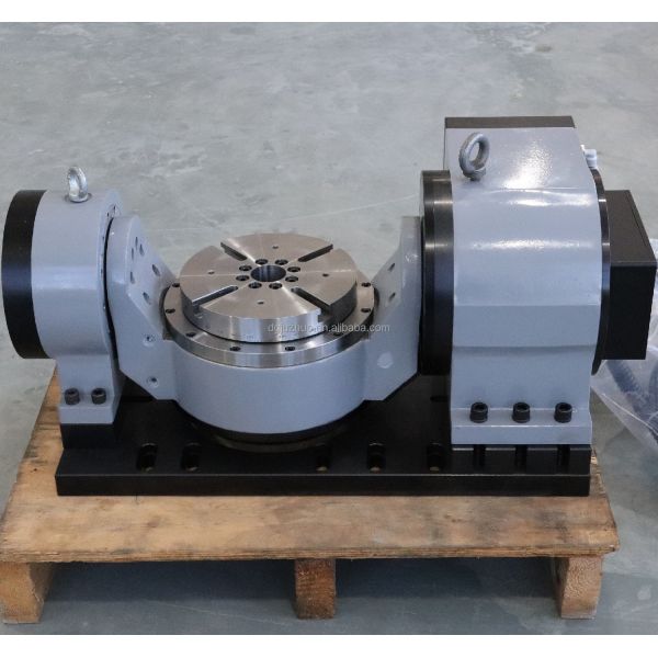 Hydraulic locking brake mechanism CNC 5th Axis Rotary Table