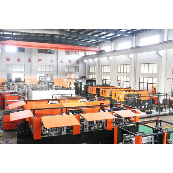 Fast Speed Automatic Blowing Machine , PLC Control Pet Bottle Machine With 2 Cavity