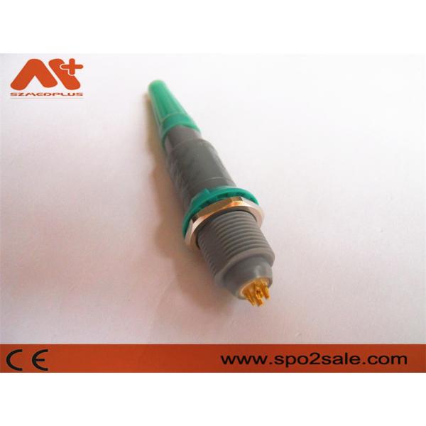 (G51M08-P04LJG0-0080) 1P pull push 4 pin single notch Plastic socket,plastic,Green