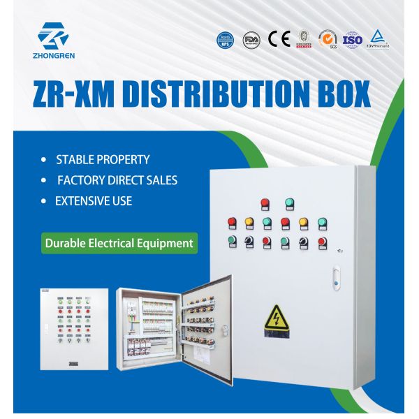 Corrosion Protection Switchgear Professional Industrial Grade ZR-XM Distribution Box For Power Plants, Substations Customize Distribution Box