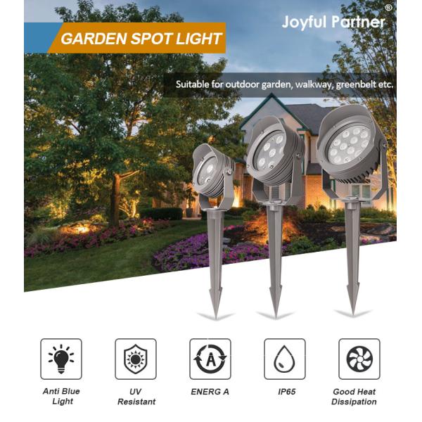 LED Spotlight Aluminum Lamp IP65 12VDC RGB3in1 IP65 Built-in DMX512 driver Aluminum Body