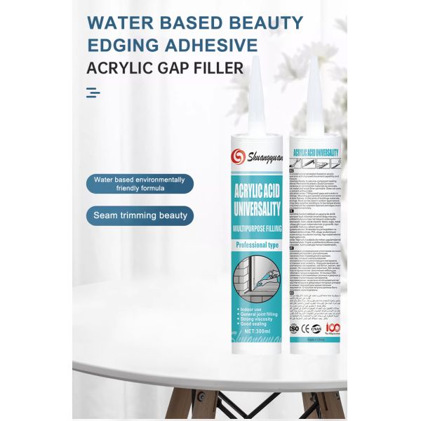 Professional Grade Acrylic Sealant Paintable Fast-Curing Shrink-Resistant