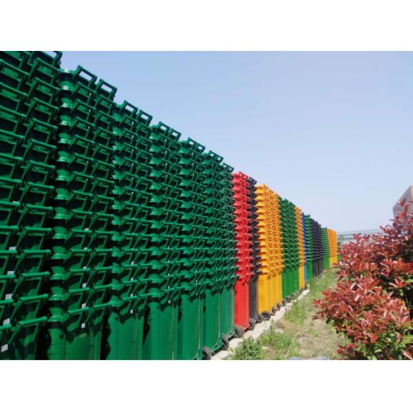 30 Gallons Recycle Trashcan Outside Plastic Trash And Recycling Can