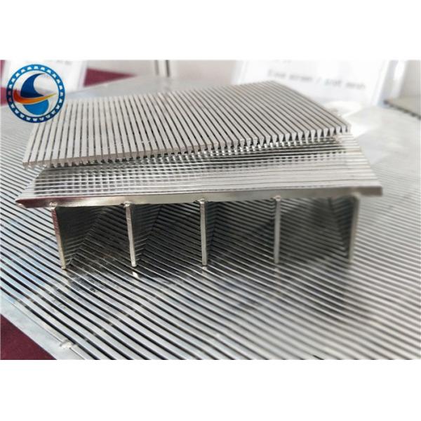High Mechanical Strength Wedge Wire Panels 1219mm Length For Coal Washer