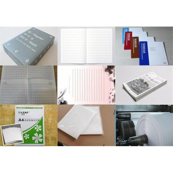 Culture A4 Paper Making Machine 500m / Min Jumbo Roll