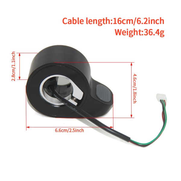 Original Long Throttle Scooter Accelerator For Xiaomi MI3 Lite Electric Scooter Parts
