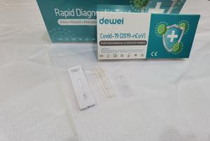 China 15 Mins Rapid Test Kit Nasal Swab Antigen Self Test Kit Colloidal Gold Method on sale