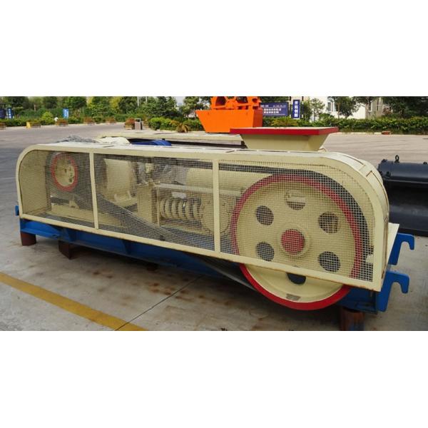 Double Tooth Roll Crusher Sand Processing Plant 37kw Power 7.2t Weight
