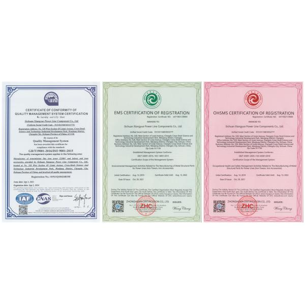 Galvanized Substation Steel Structure Power Transformer Substation Structures