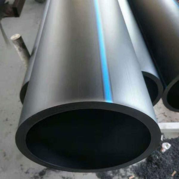 Large Diameter Hdpe Water Supply Pipe Municipal Engineering Pipe Pe100 Black Water Pipe