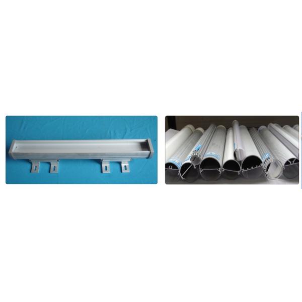 Aluminum matt silver LED tube
