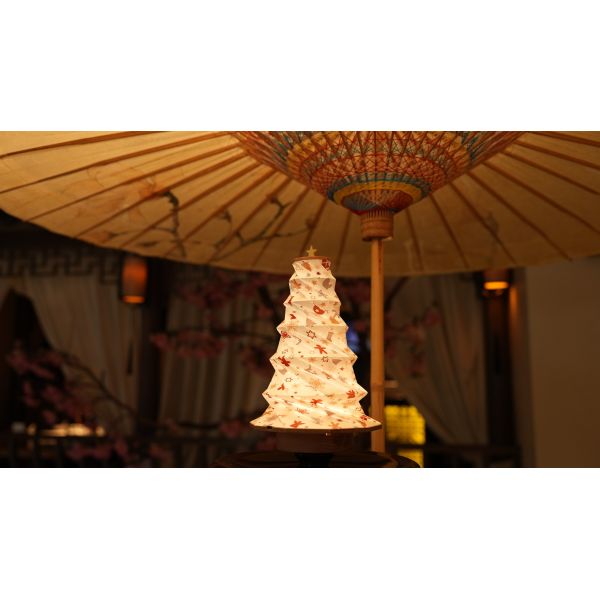 USB Charging Dimmable Tabletop Led Xmas Tree Lights Modern