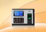 Embedded fingerprint time attendance machine Clocking Systems with Check in /