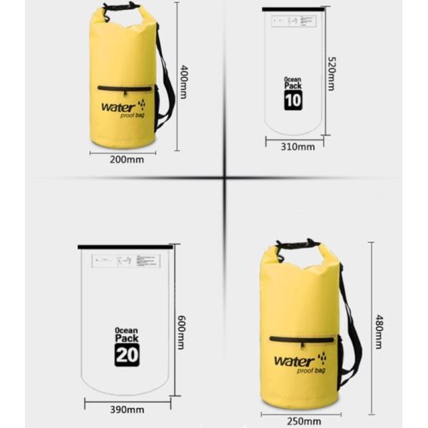 Portable foldable sport waterproof dry sack bag, Waterproof Nylon TPU Foldable Lightweight Dry Bag, Waterproof Dry Bag