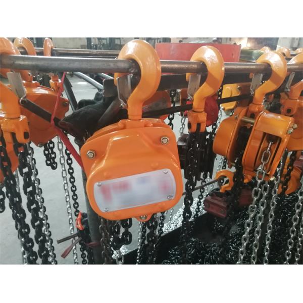 Mine Galvanized Steel 2t Movable Lifting Chain Block