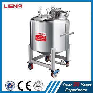 Buy cheap 50-10000L SS316, SS304 Stainless Steel Sealed Storage Tank with pressure product