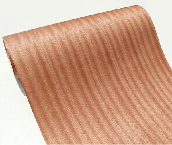 Quality Sapele Paper Backed Veneer | Paper Backing Sapele Wood Veneer Sheet for sale