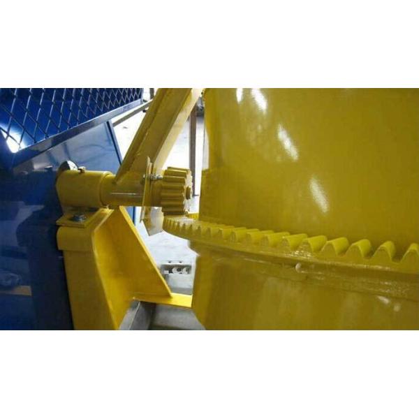 Portable Mini Concrete Mixer Diesel Motor Manual Tipping with 260 Liters Drum