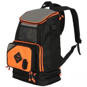 China Orange Fishing Tackle Backpack Holds 3 Medium Boxes Bag Cooler Ice Chest Rod Holder on sale