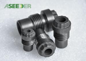 China Carbide Cross Slot Alloy Nozzle , High Hardness Wet Blasting Nozzle on sale