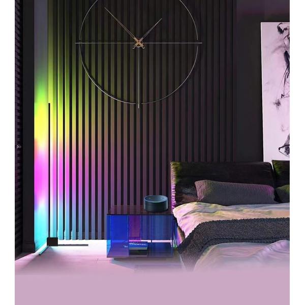 Modern Decorative Indoor Lighting LED Floor Lamp RGB IC Smart Corner Atmosphere Light