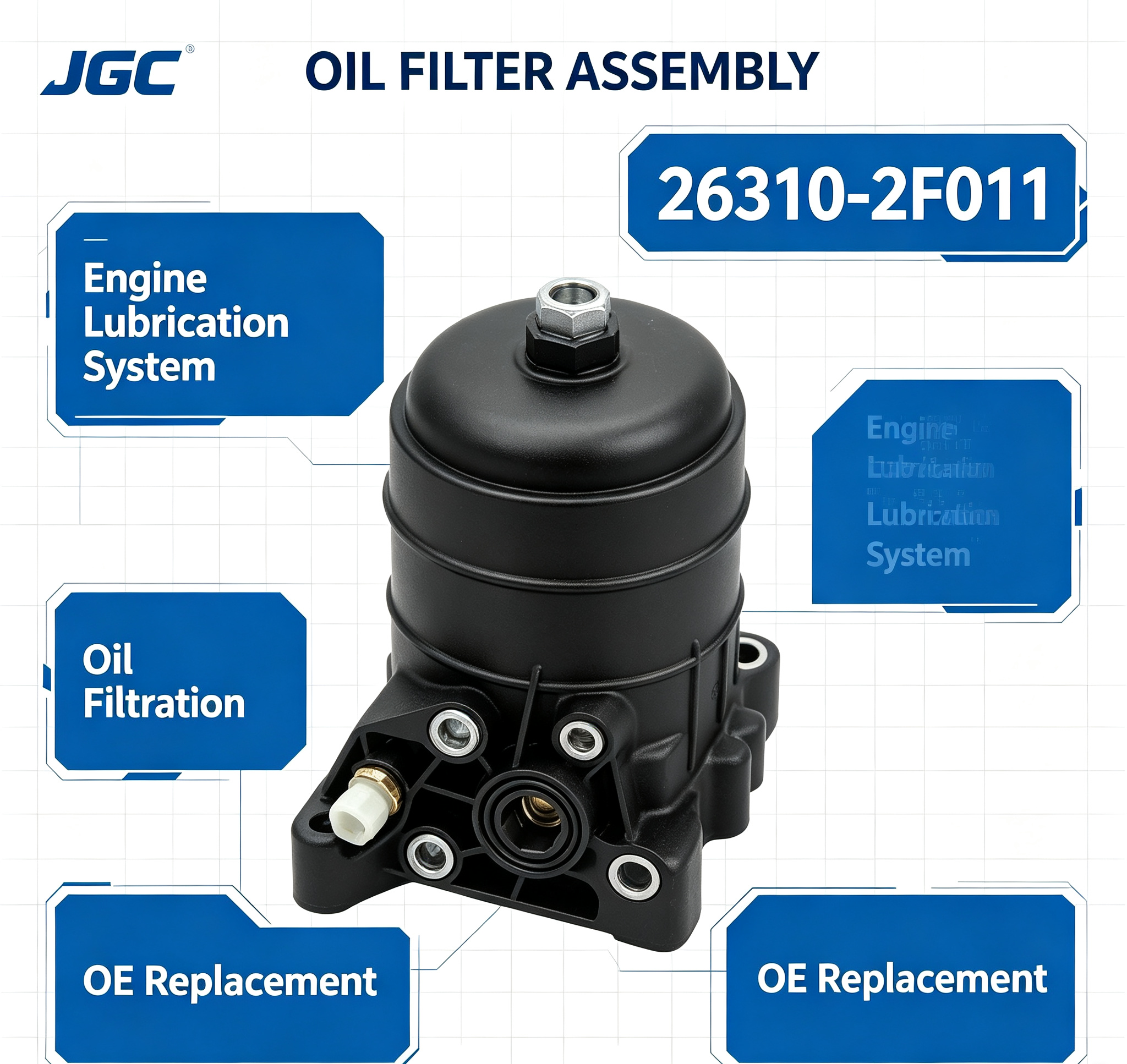 26310-2F011 Oil Filter Assembly