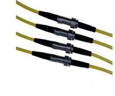 Stainless Steel Fiber Optical Rotary Joint 650 - 1650 Nm Wave Length