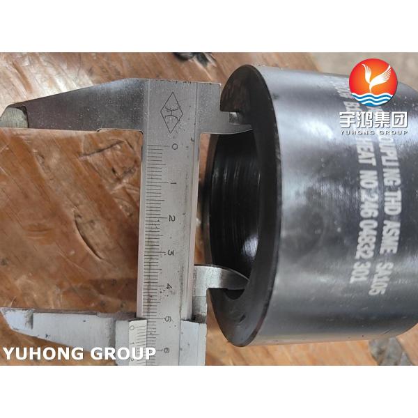 Stainless Steel Forged Fitting ASME SA105 B16.11 3000 NPT Half Coupling With B16.11 Standard