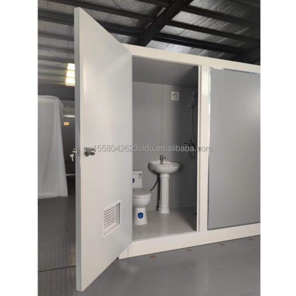 Shipping Prefabricated Container for Toilet Ready Made Prefab Projects Container Coffee Shop
