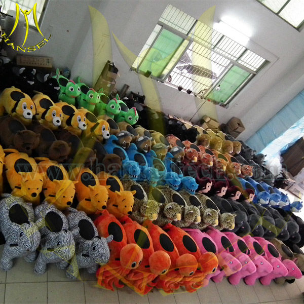 Hansel fast profits battery operated zoo animal toys walking animal scooter ride theme park equipment for sale