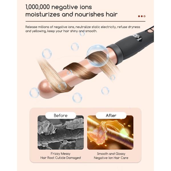 Custom Curling Irons And Hair Straighteners , Fast Heating Ceramic Curling Irons