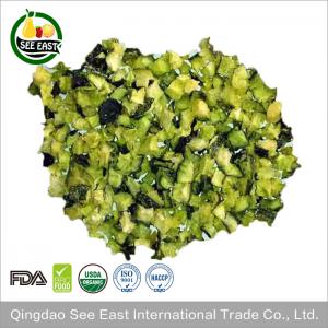 China Halal instant food dehydrated vegetable freeze dried cucumber on sale
