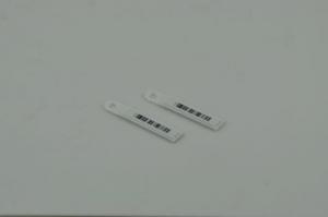 Buy cheap Low Density Polyethylene 0.12mm EAS Source Tagging / 58kHz Store Security EAS Labels product
