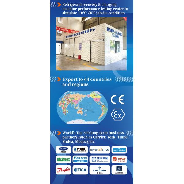 Auto Refrigerant Charging Machine With Smart Linear Algebra Algorithm